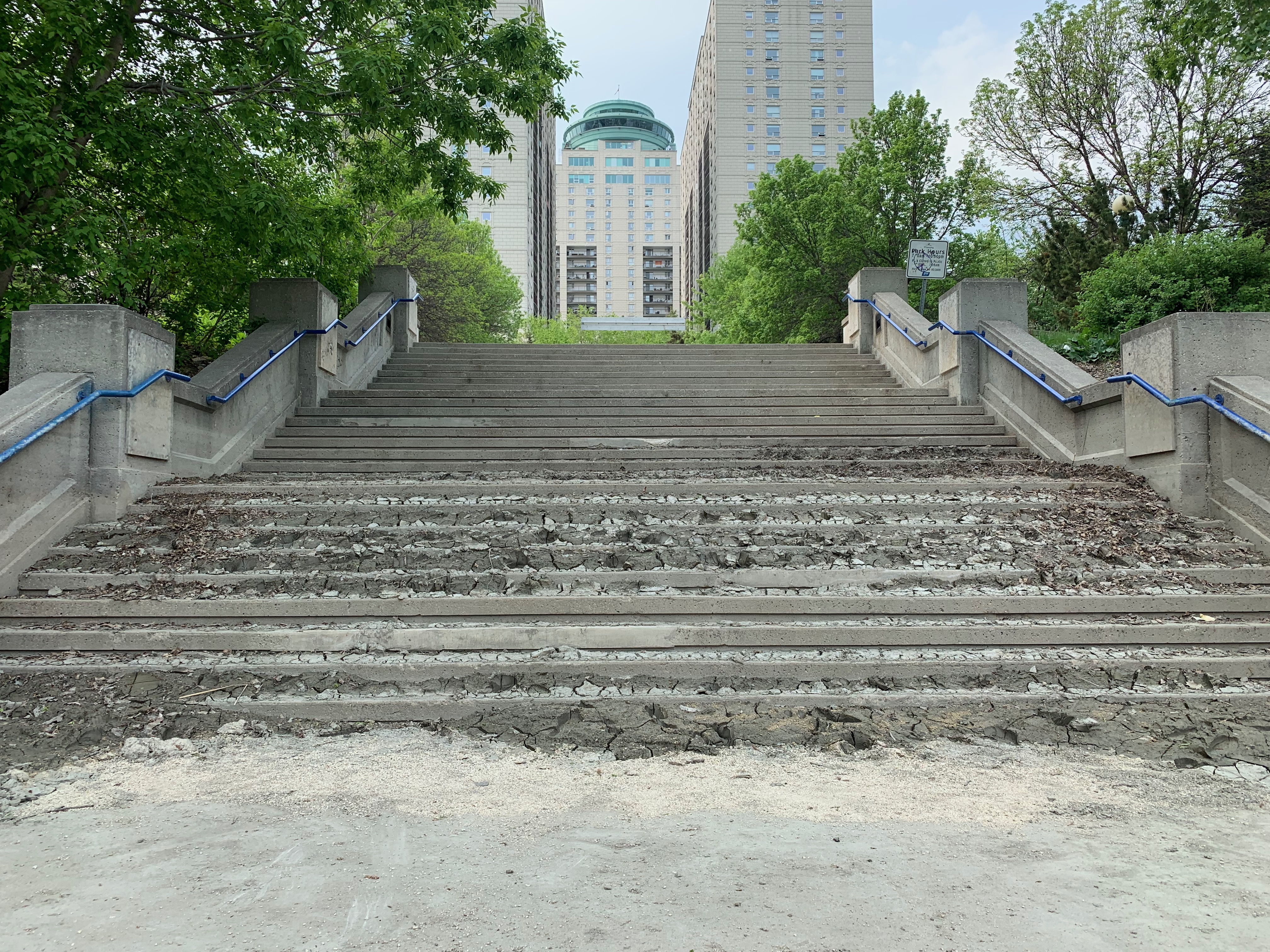Debris along the Red River