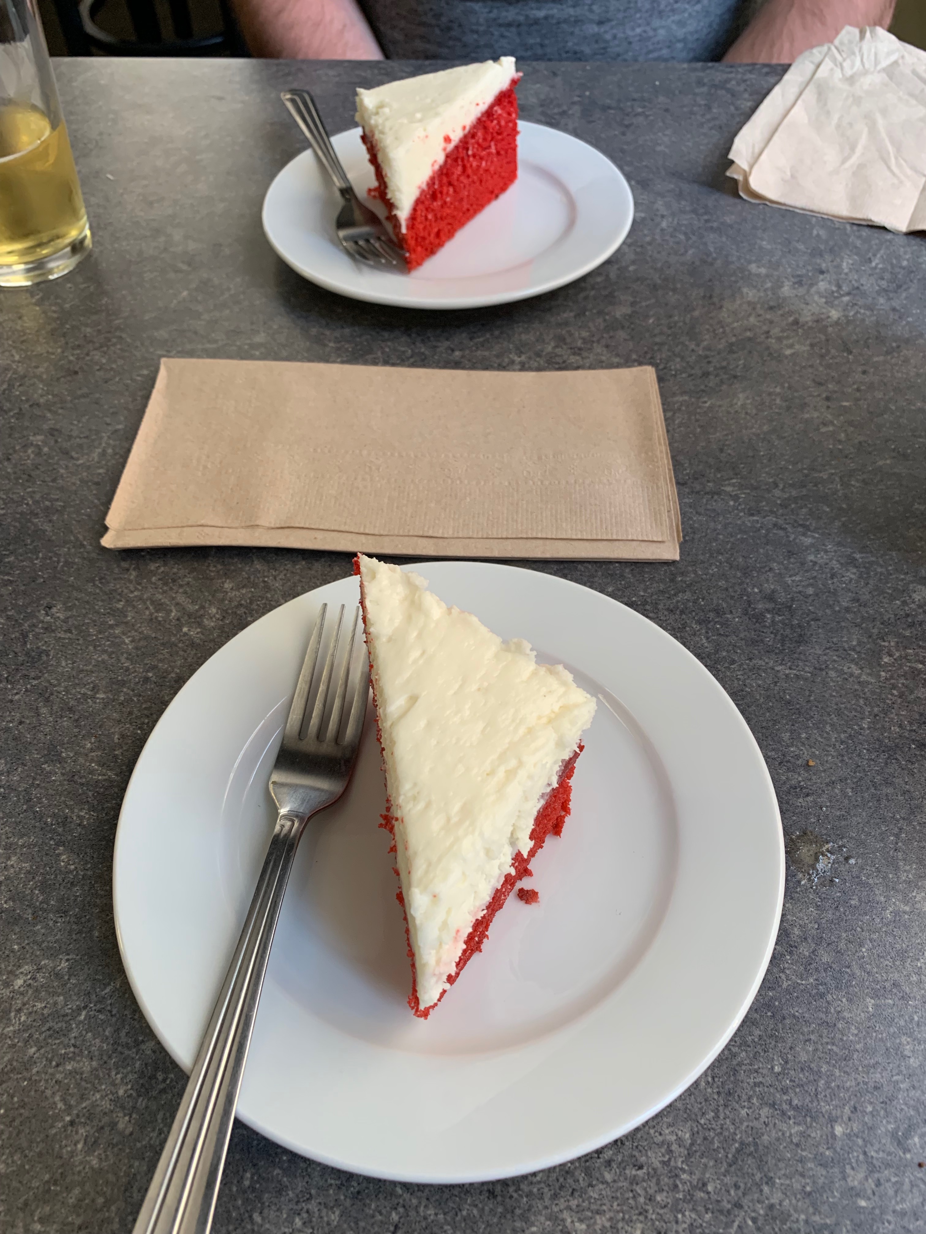 Red Velvet cake at Salisbury House, a must do!
