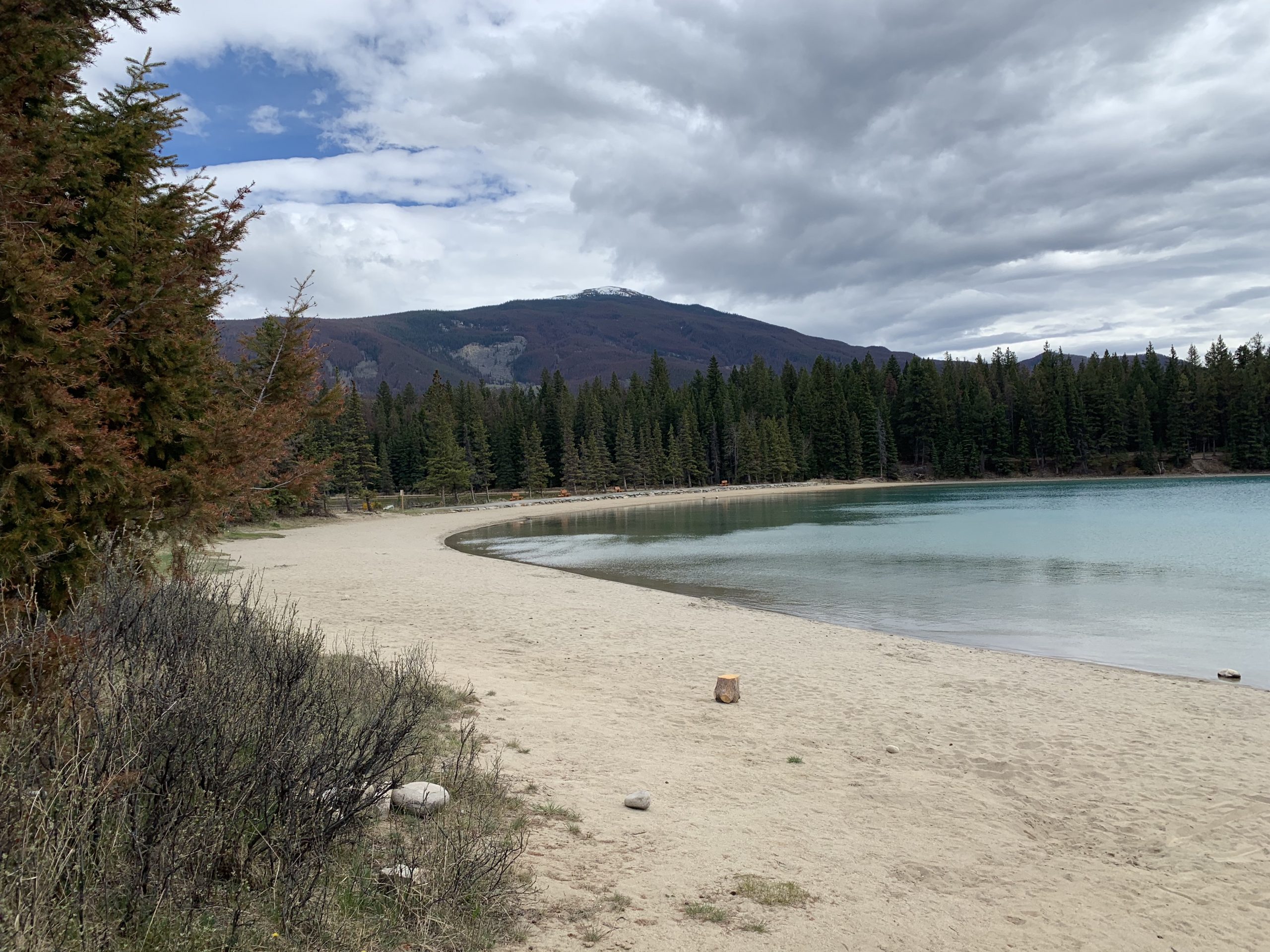 Who knew there were beaches in Jasper